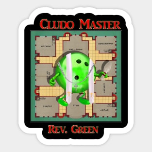 Cludo Master Rev Green Sticker